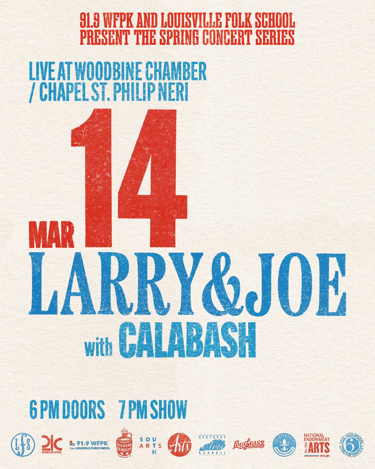 Larry & Joe with Calabash - March 14 at Woodbine Chamber